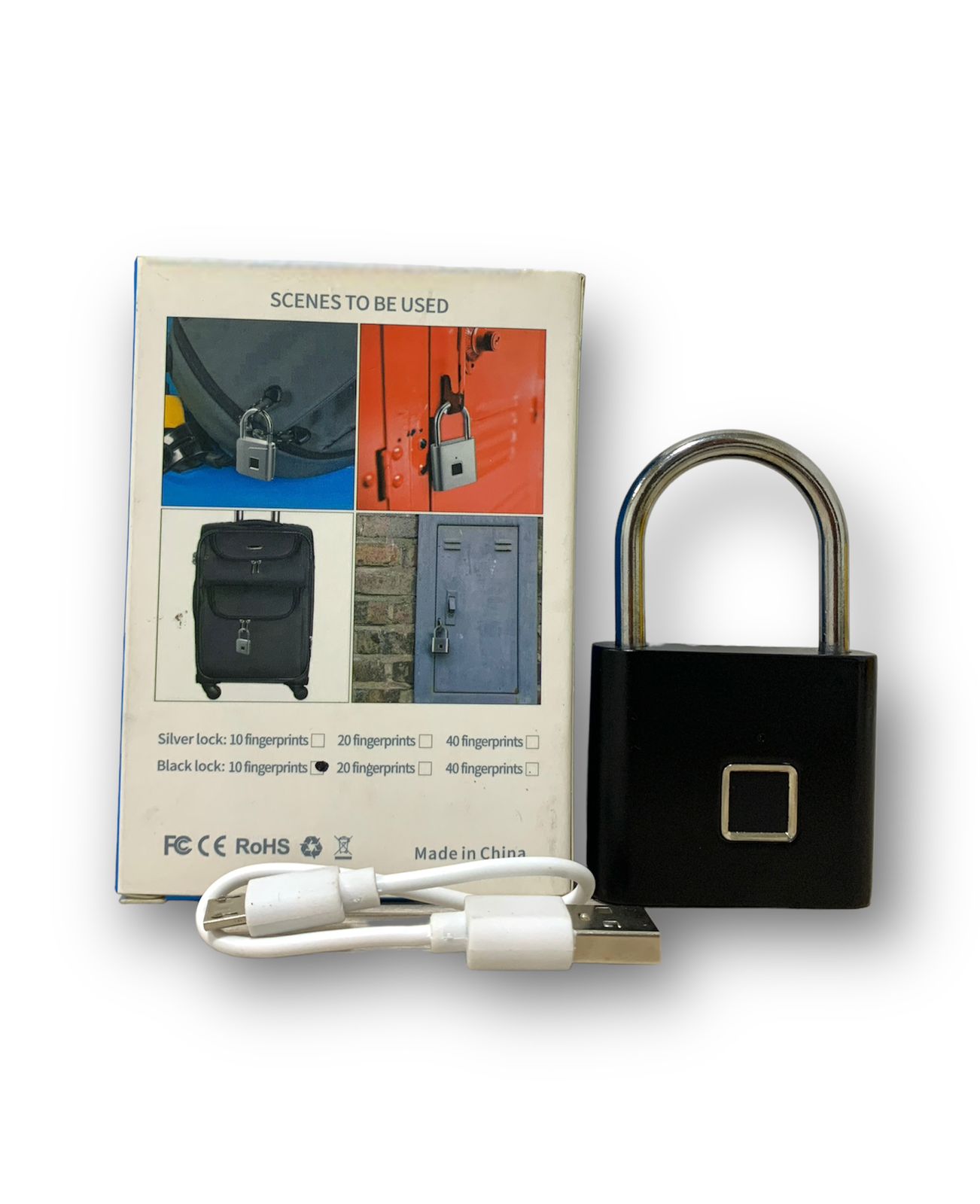 5.Candado De Seguridad Inteligente Con Huella Digital